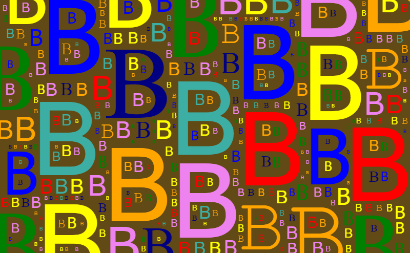 English Alphabet B Tracing Sheets