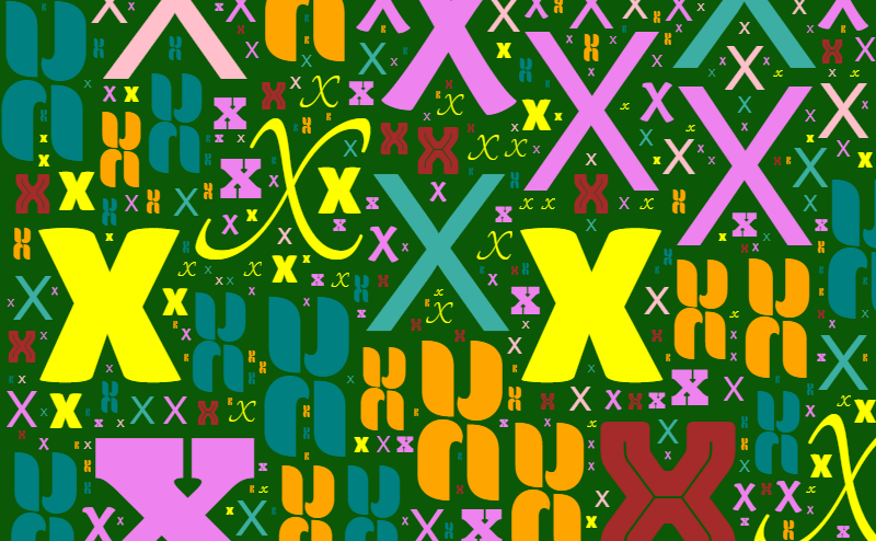 English Alphabet X Tracing Sheets