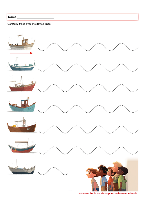 Wavy Line Worksheet